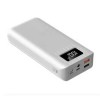 Power bank 40000mAh με 2 θύρες USB-A και 2 θύρες USB-C Andowl Q-CD701 σε μαύρο χρώμα